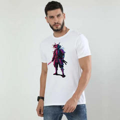 Modern Samurai T-Shirt for Men - Gen Z Cultural DTF Graphic Tee